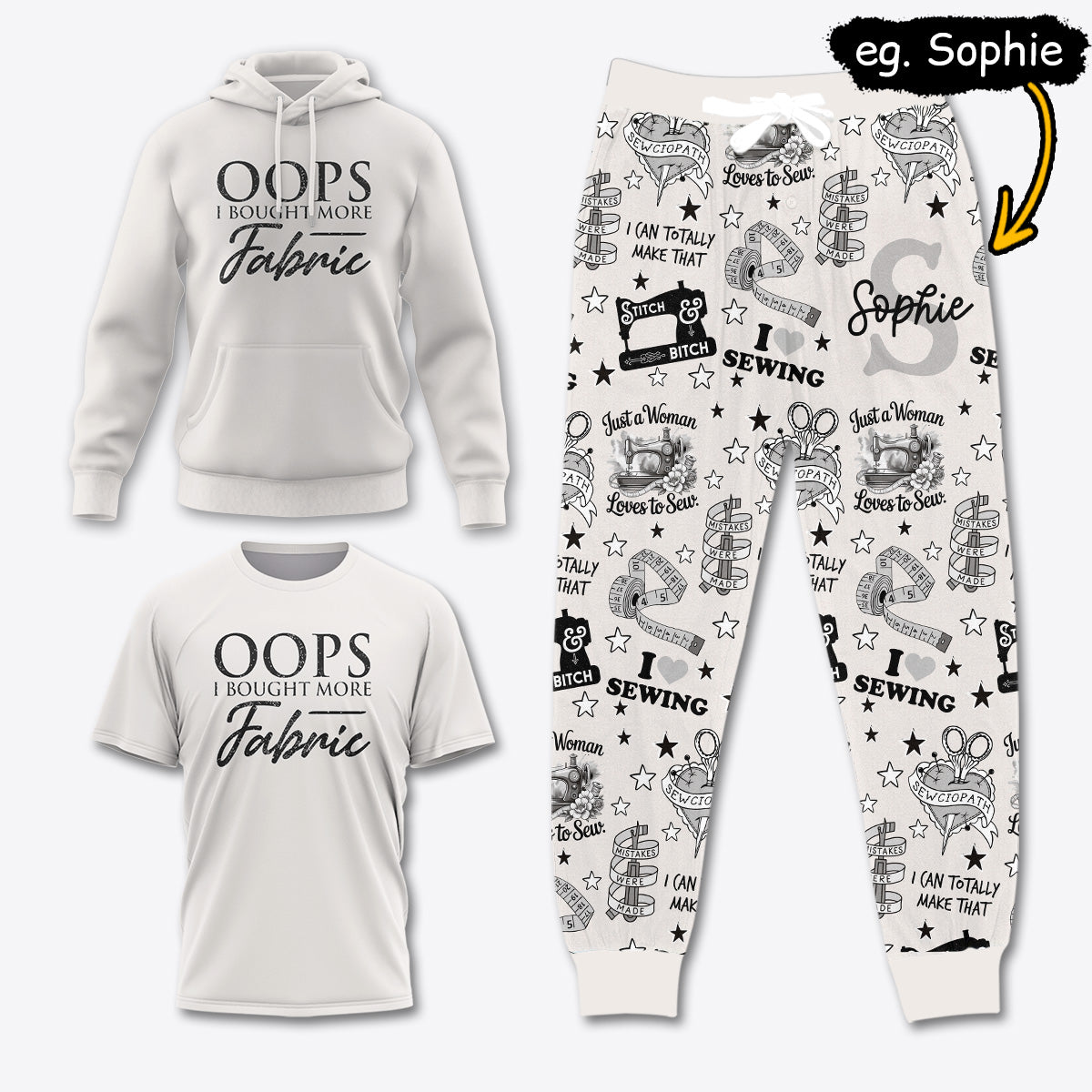 Custom Sewing Lover Apparel SEW026