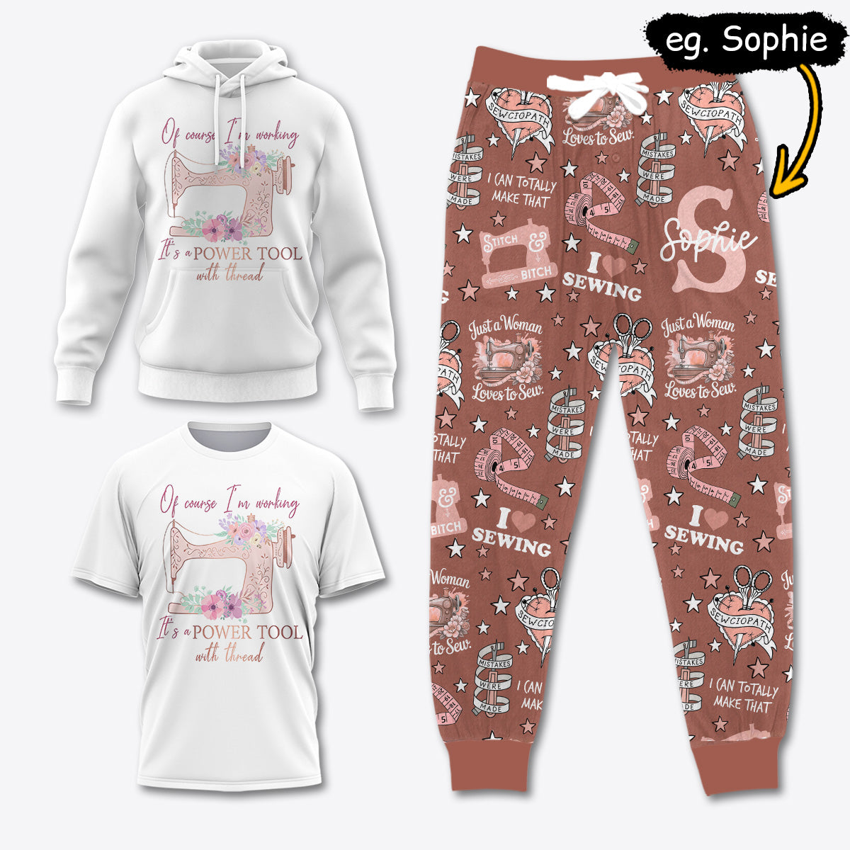 Custom Sewing Lover Apparel SEW005
