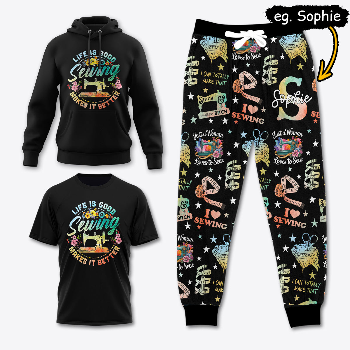 Custom Sewing Lover Apparel SEW003