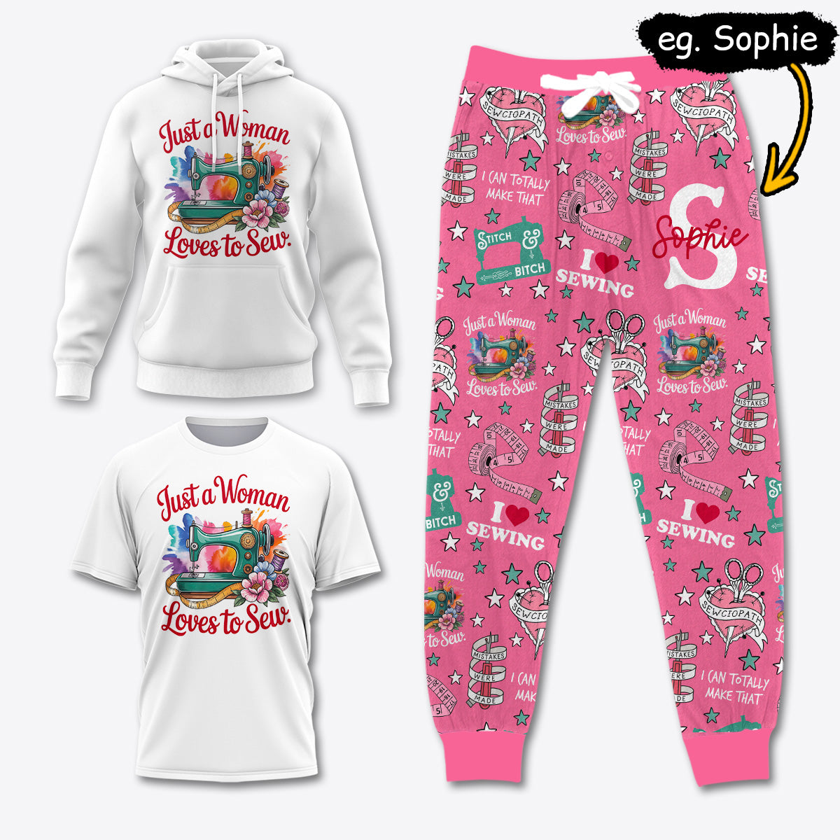 Custom Sewing Lover Apparel SEW001