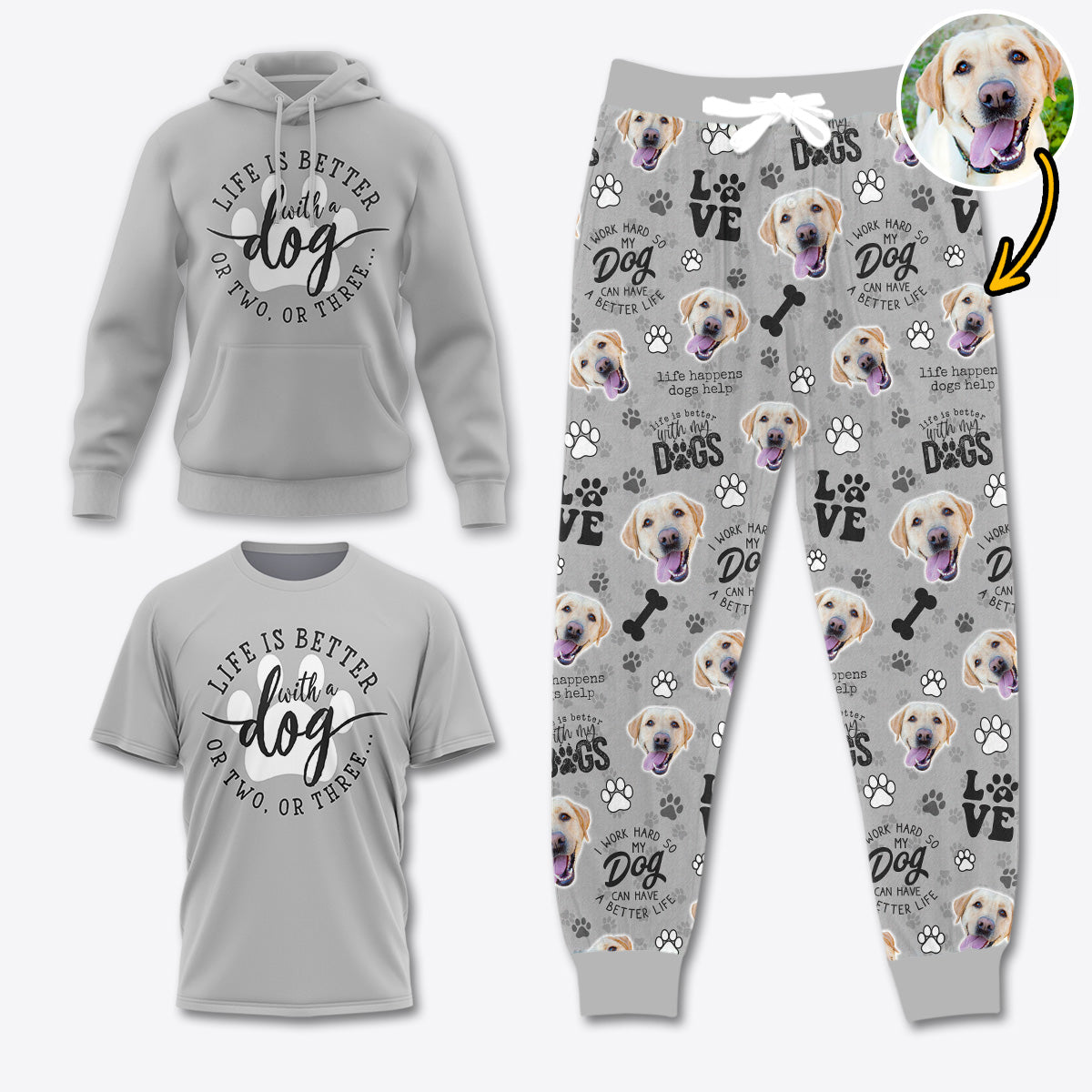 Custom Dog Lover Apparel DOG012
