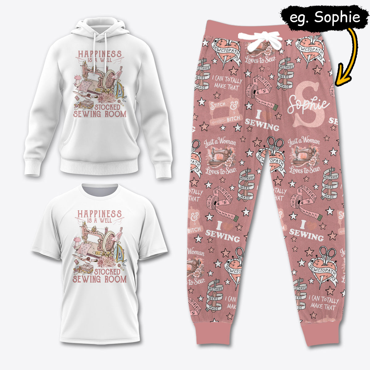 Custom Sewing Lover Apparel SEW008