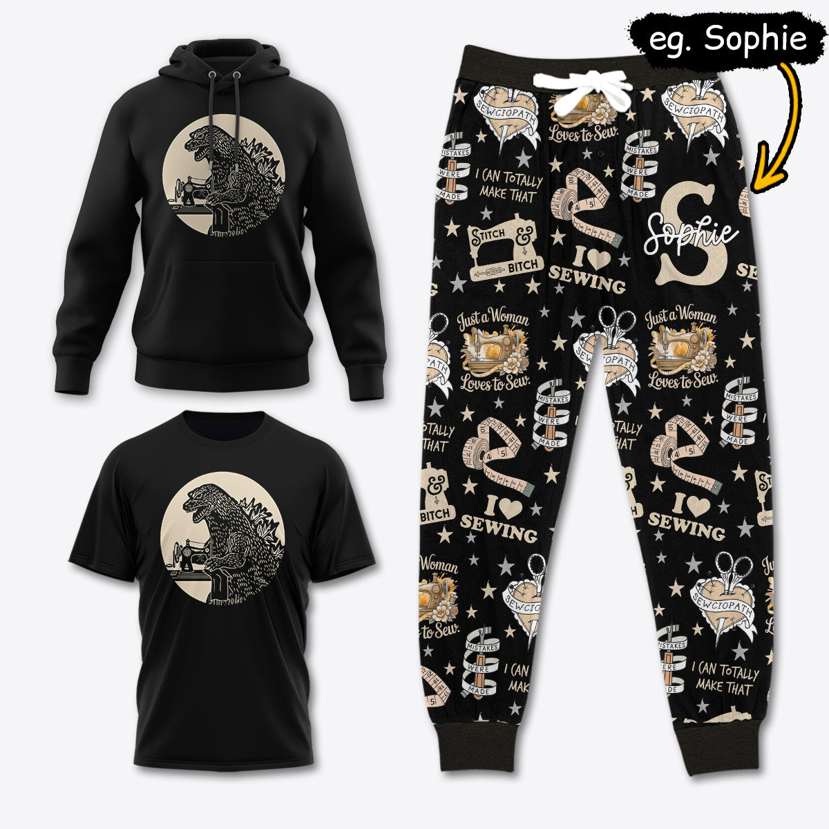 Custom Sewing Lover Apparel SEW015
