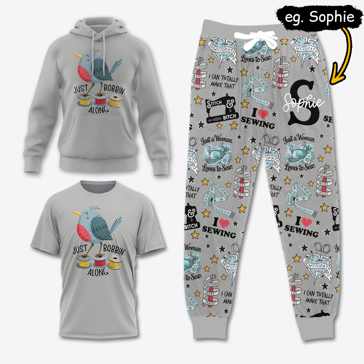 Custom Sewing Lover Apparel SEW011