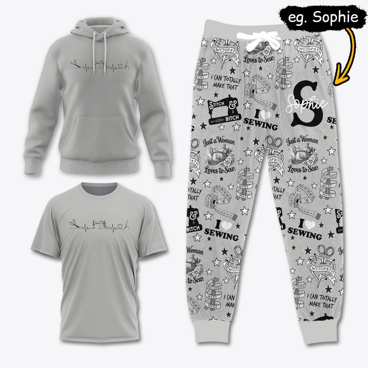 Custom Sewing Lover Apparel SEW017