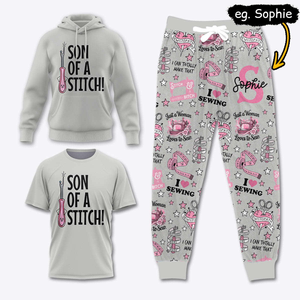 Custom Sewing Lover Apparel SEW013