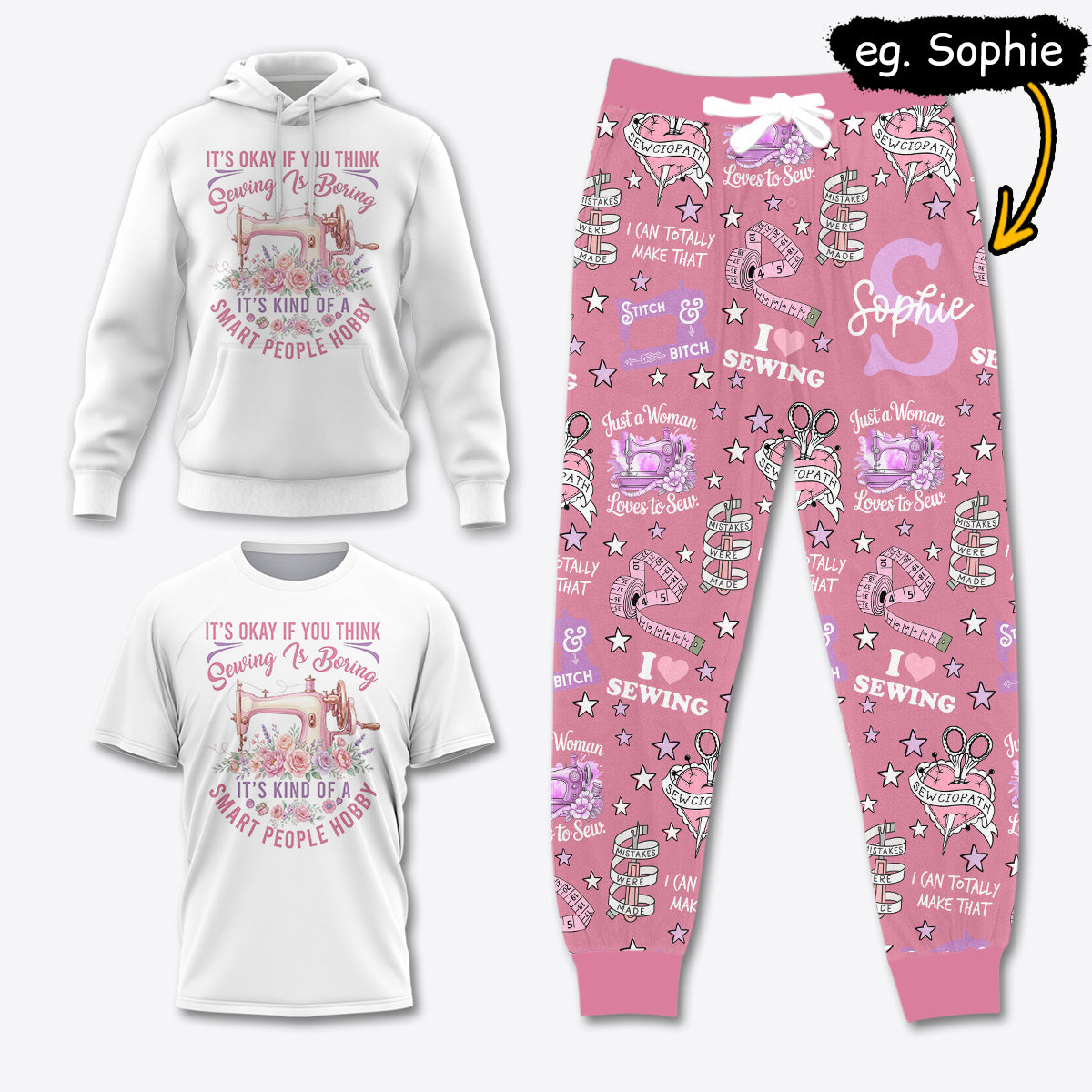 Custom Sewing Lover Apparel SEW020