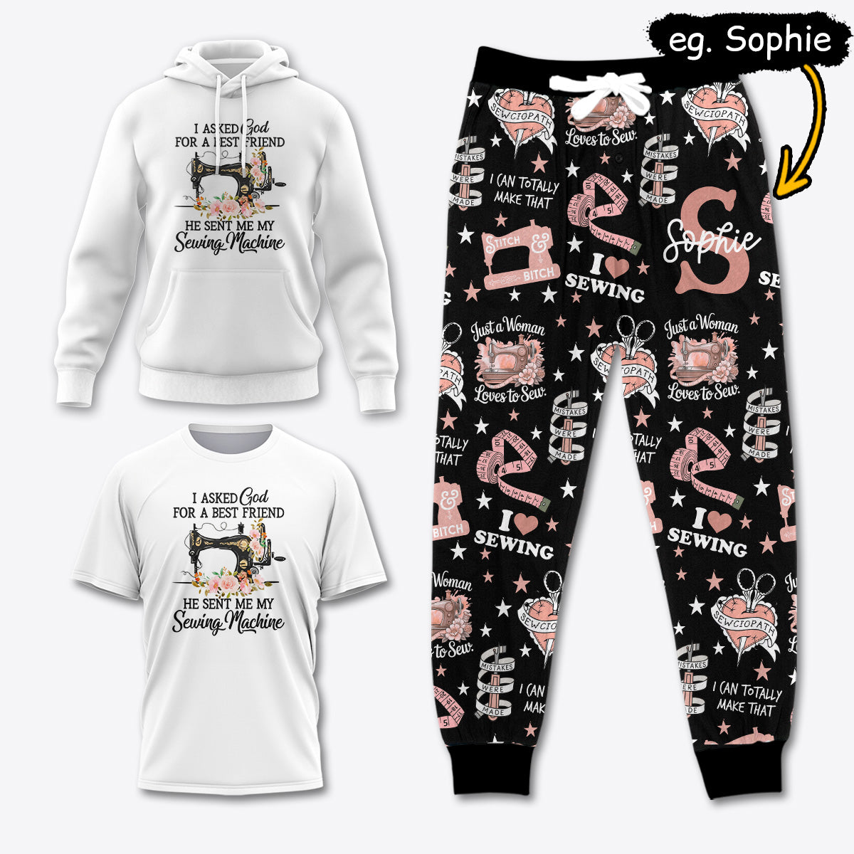 Custom Sewing Lover Apparel SEW022