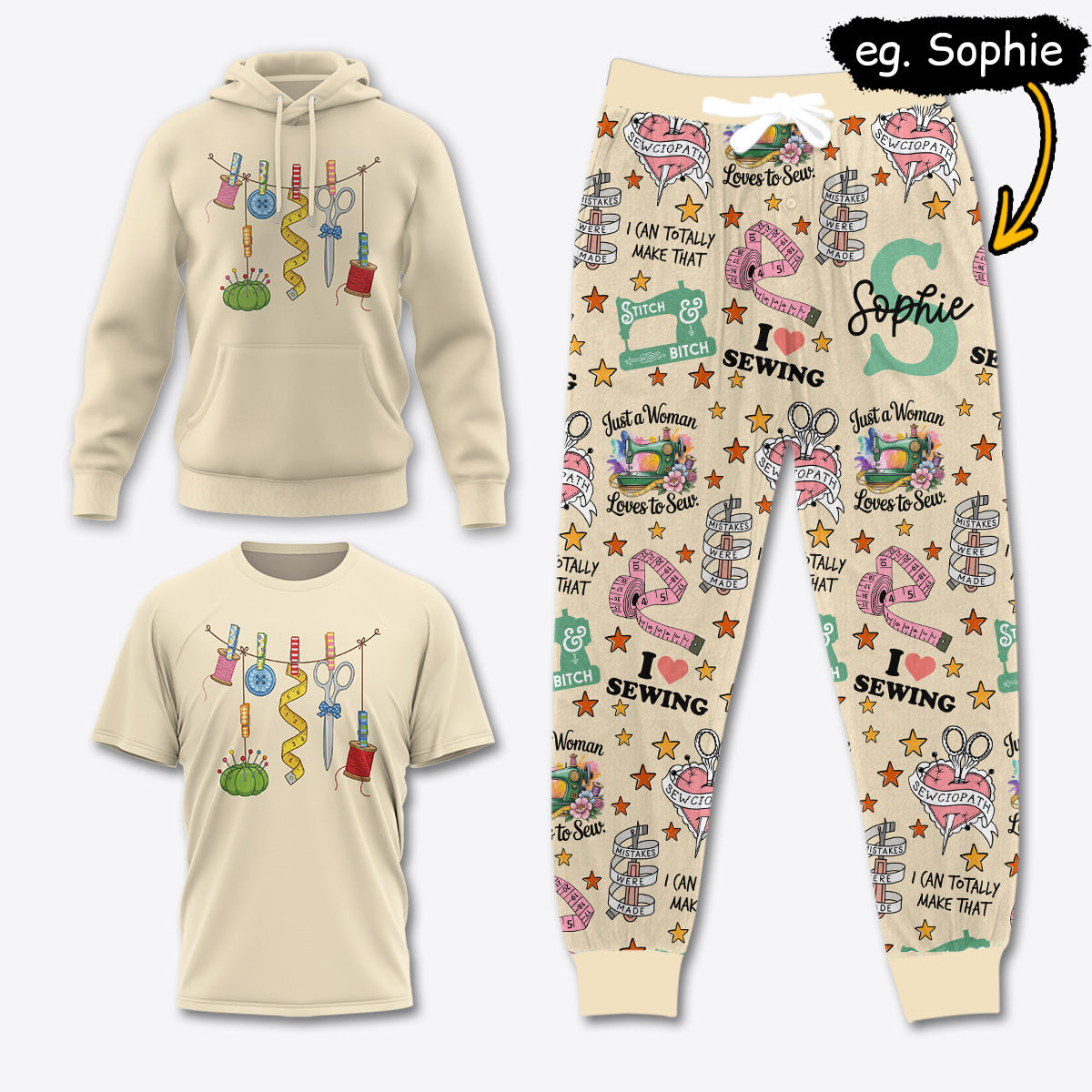 Custom Sewing Lover Apparel SEW027