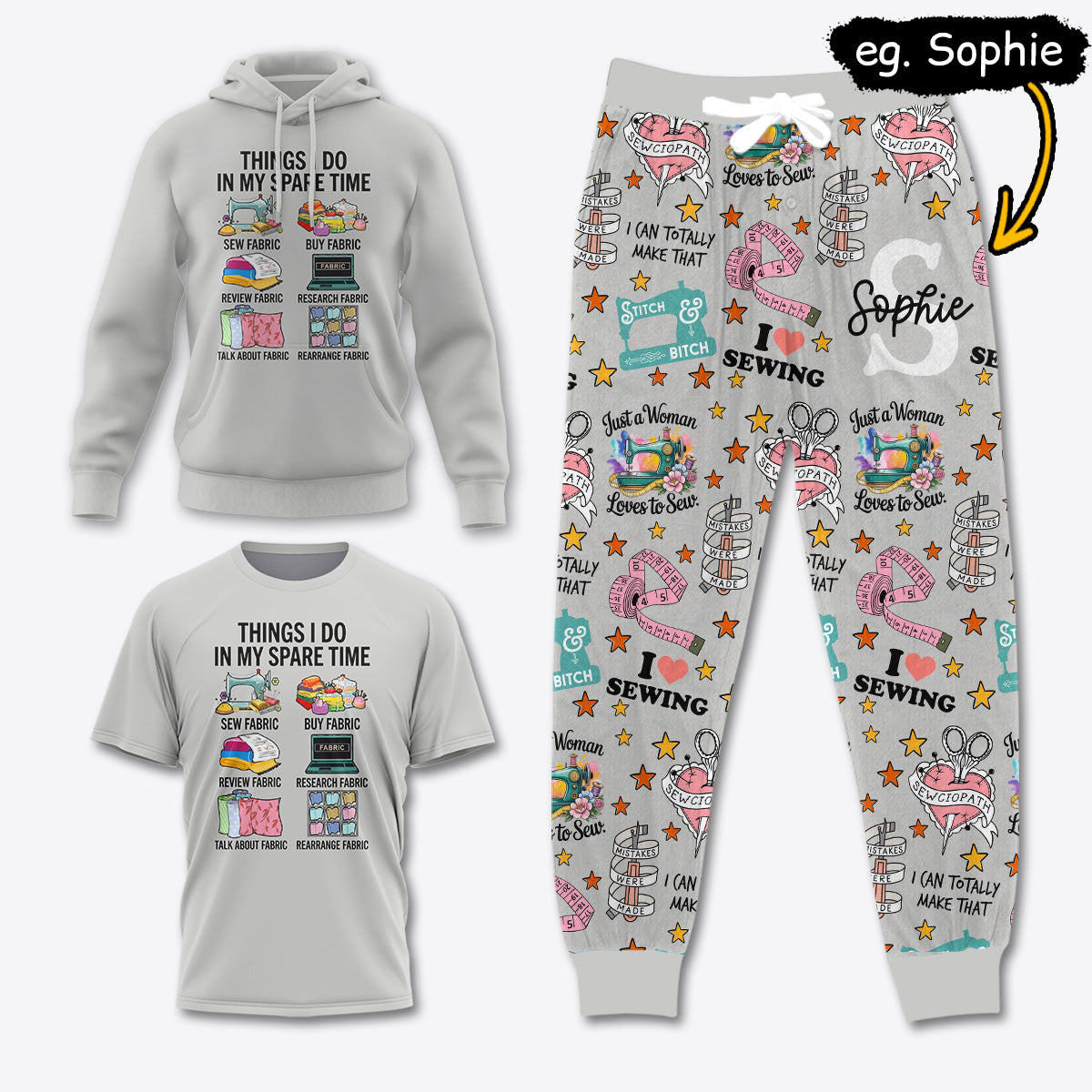 Custom Sewing Lover Apparel SEW023