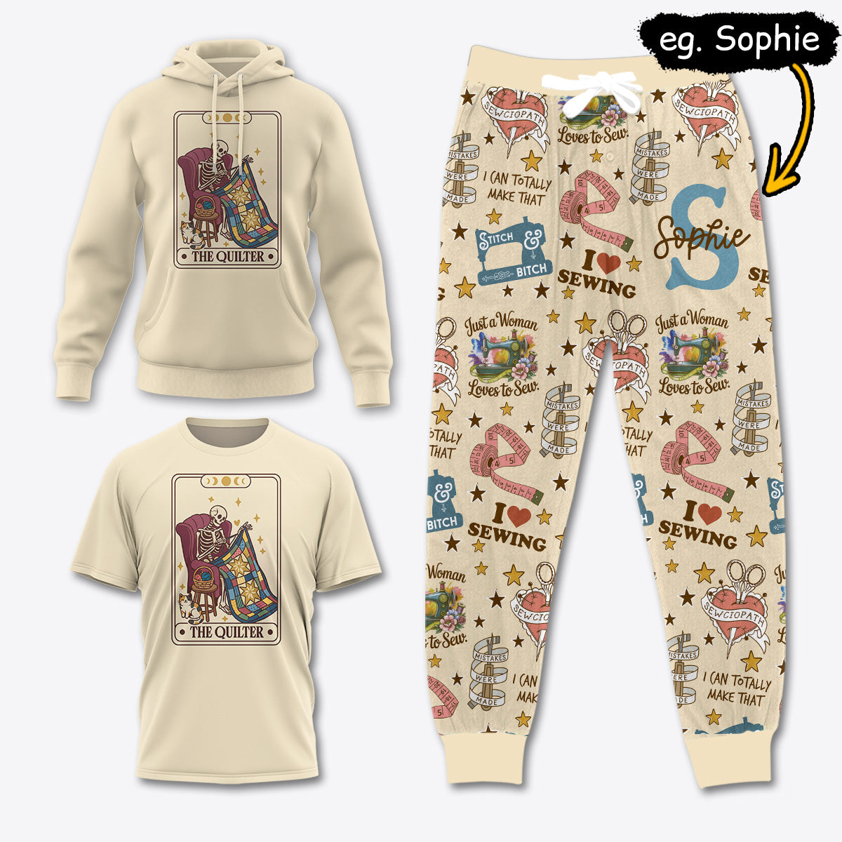 Custom Sewing Lover Apparel SEW033