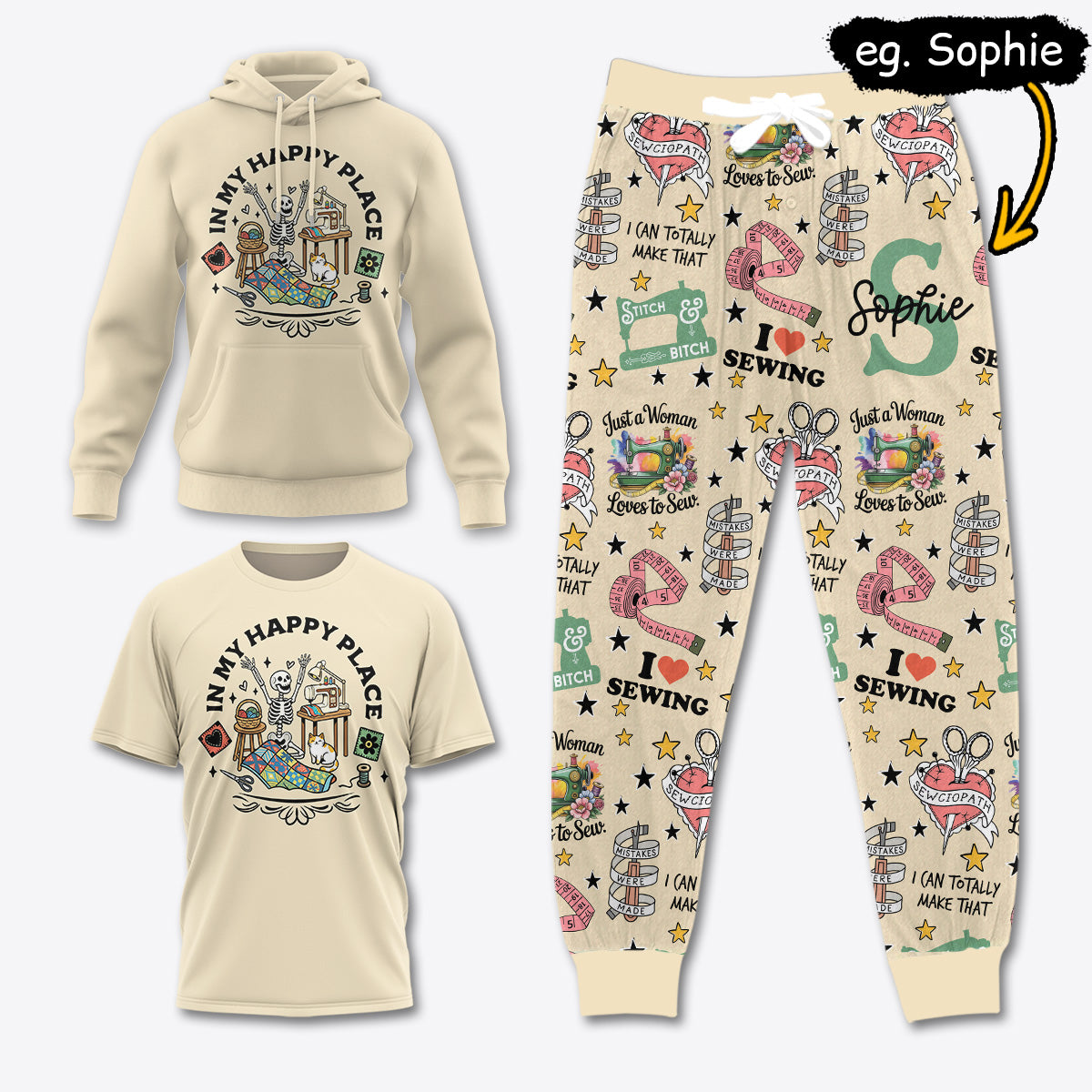 Custom Sewing Lover Apparel SEW040