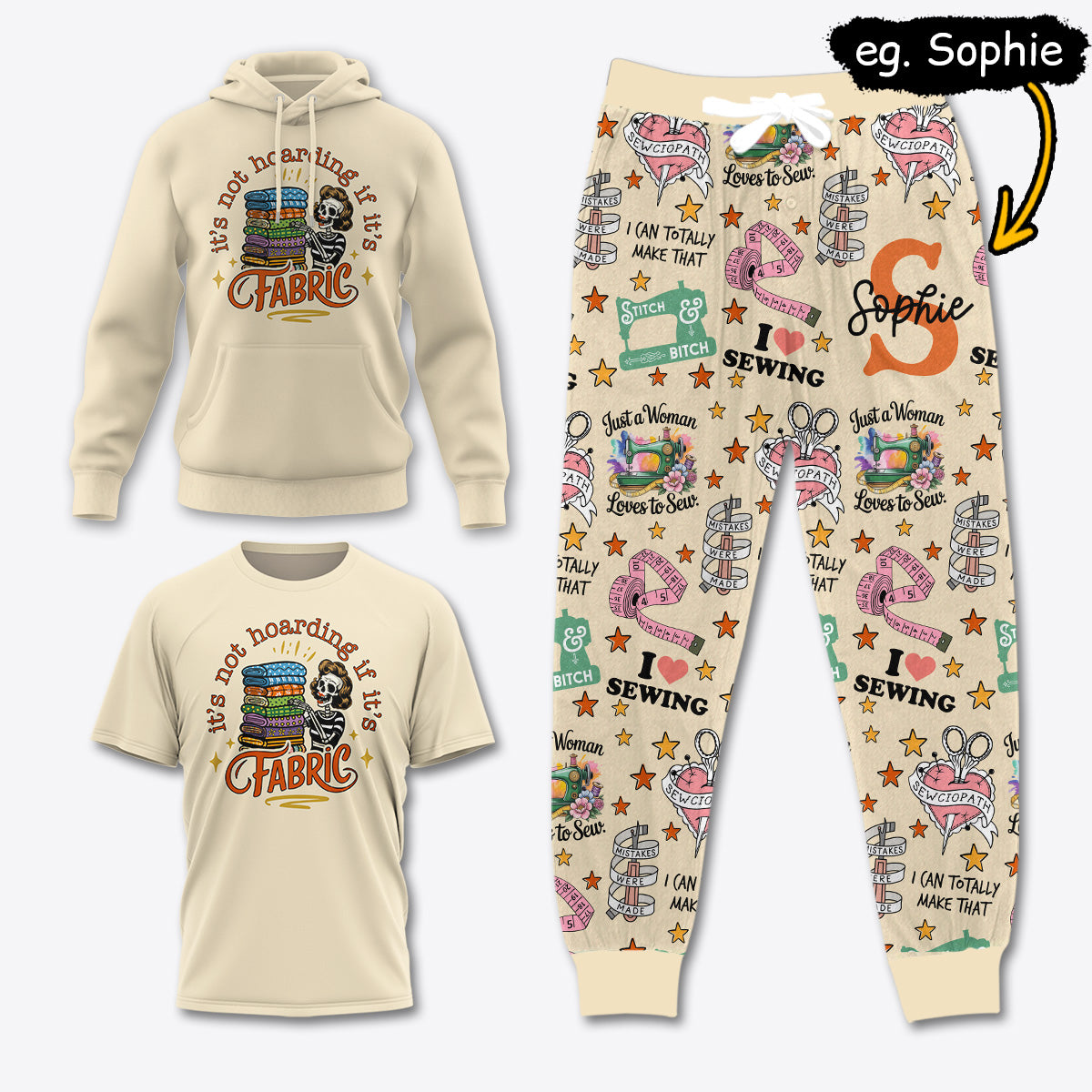 Custom Sewing Lover Apparel SEW024