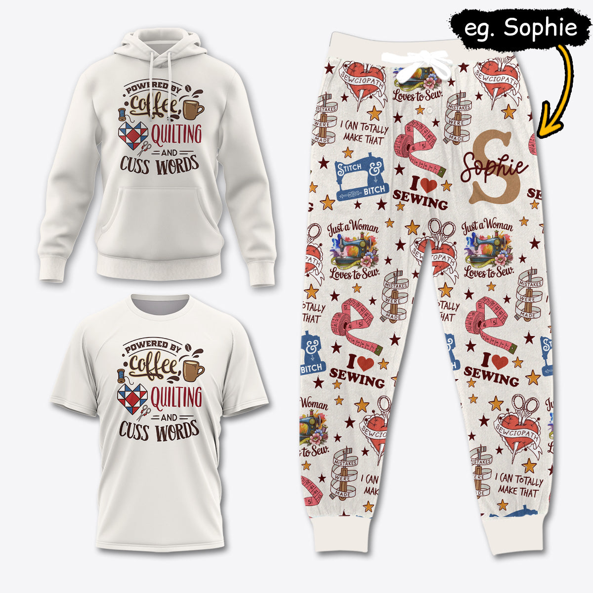 Custom Sewing Lover Apparel SEW036