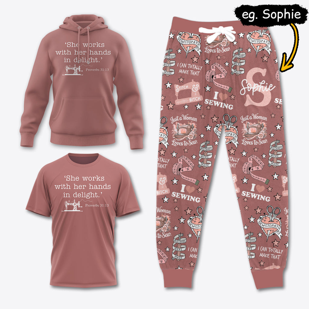 Custom Sewing Lover Apparel SEW014