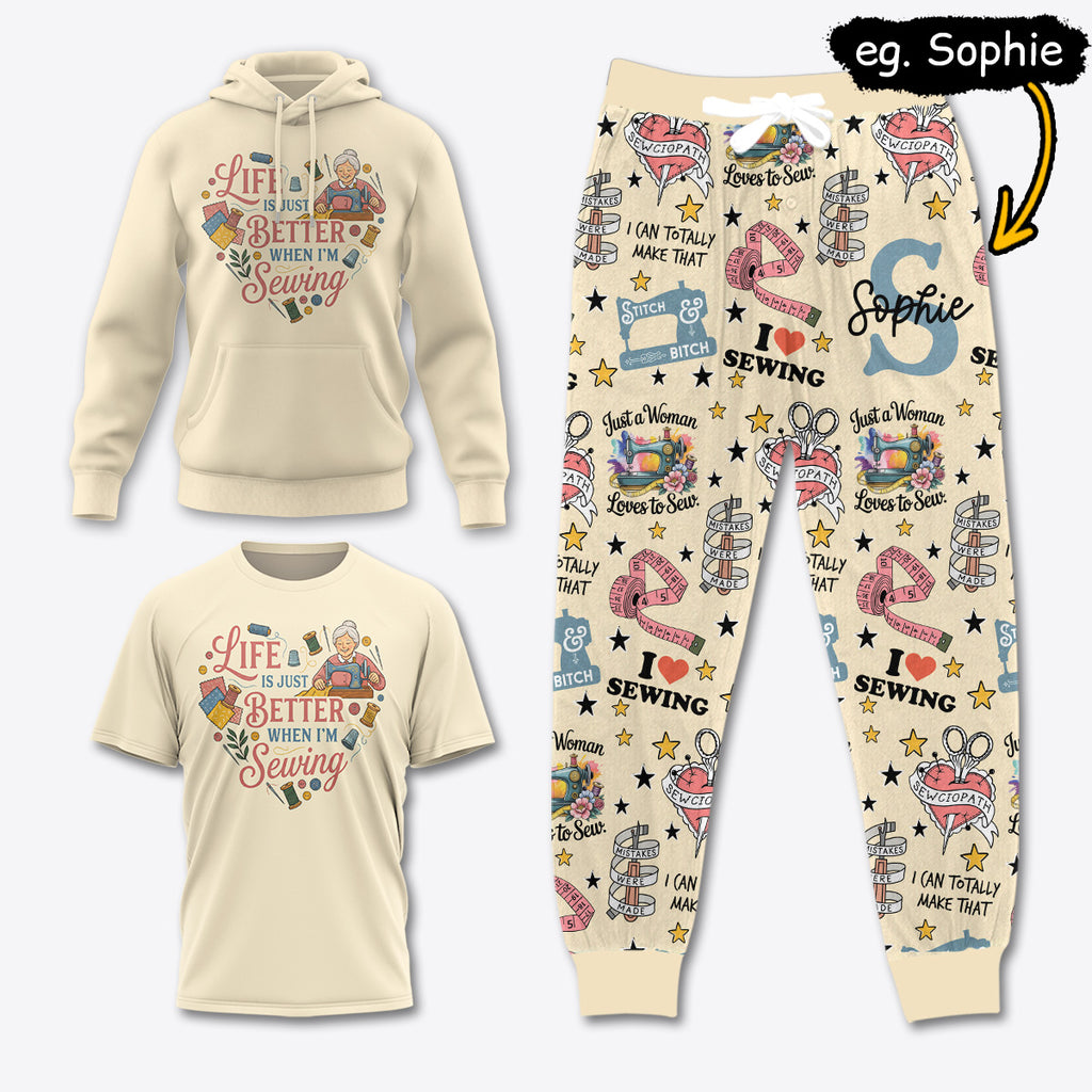 Custom Sewing Lover Apparel SEW044