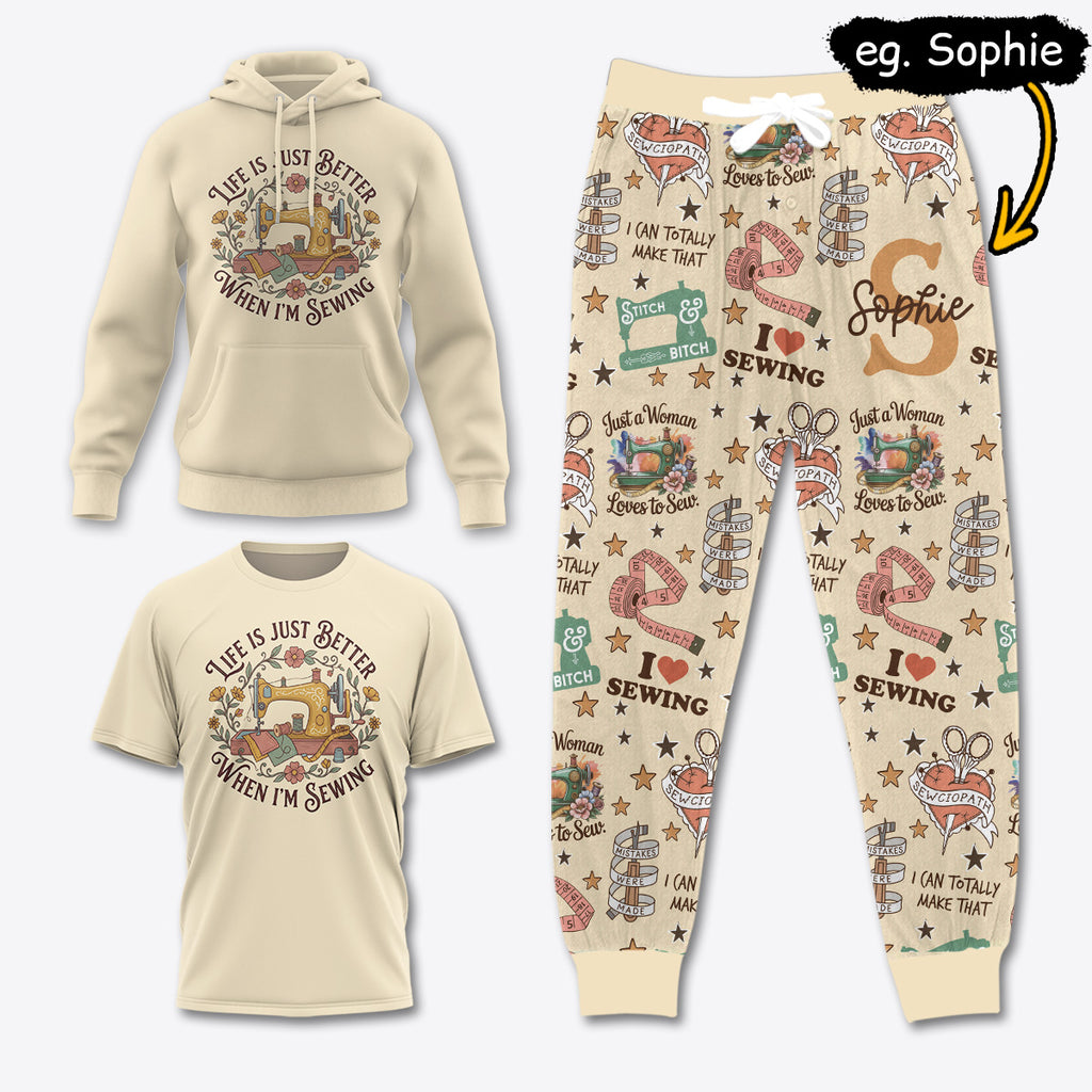 Custom Sewing Lover Apparel SEW046