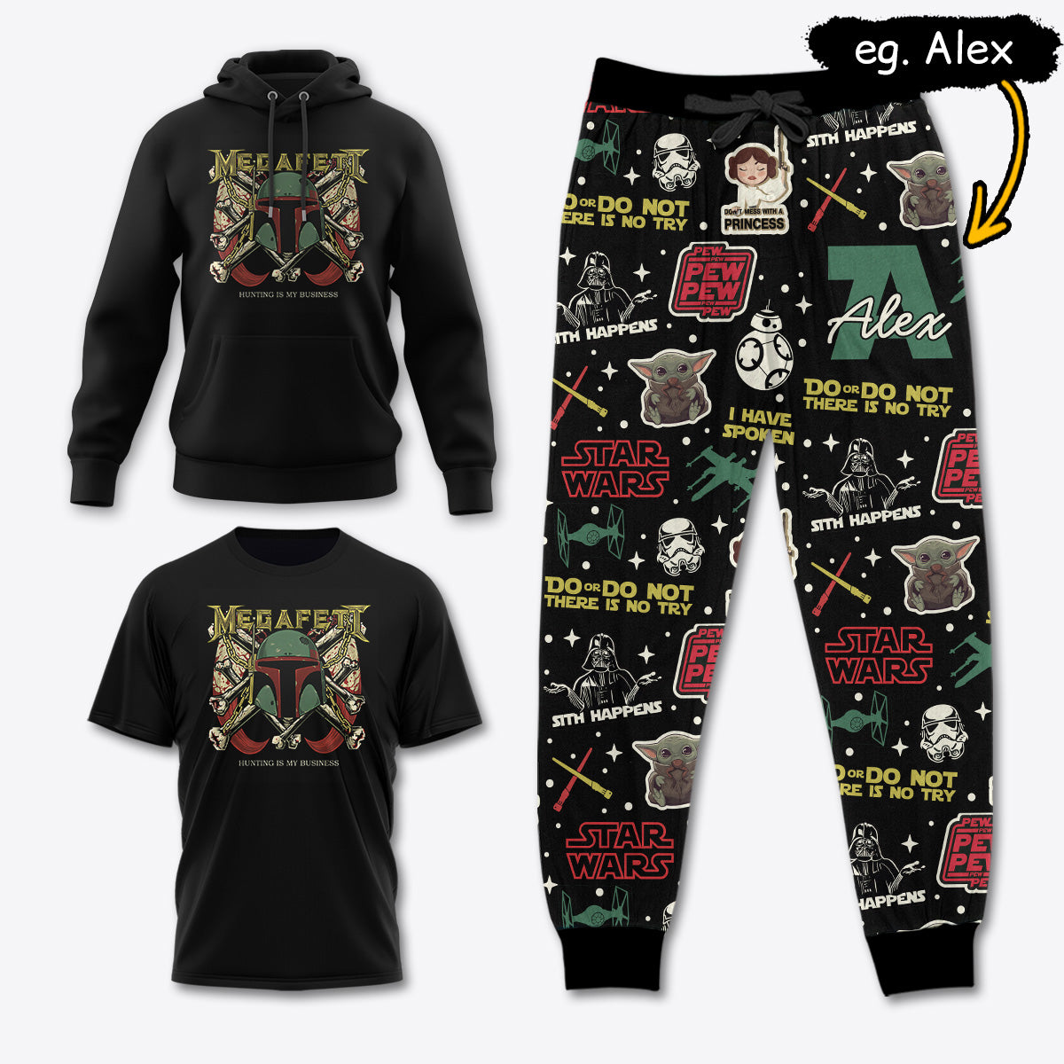 Custom Star Wars Lover Apparel SW030