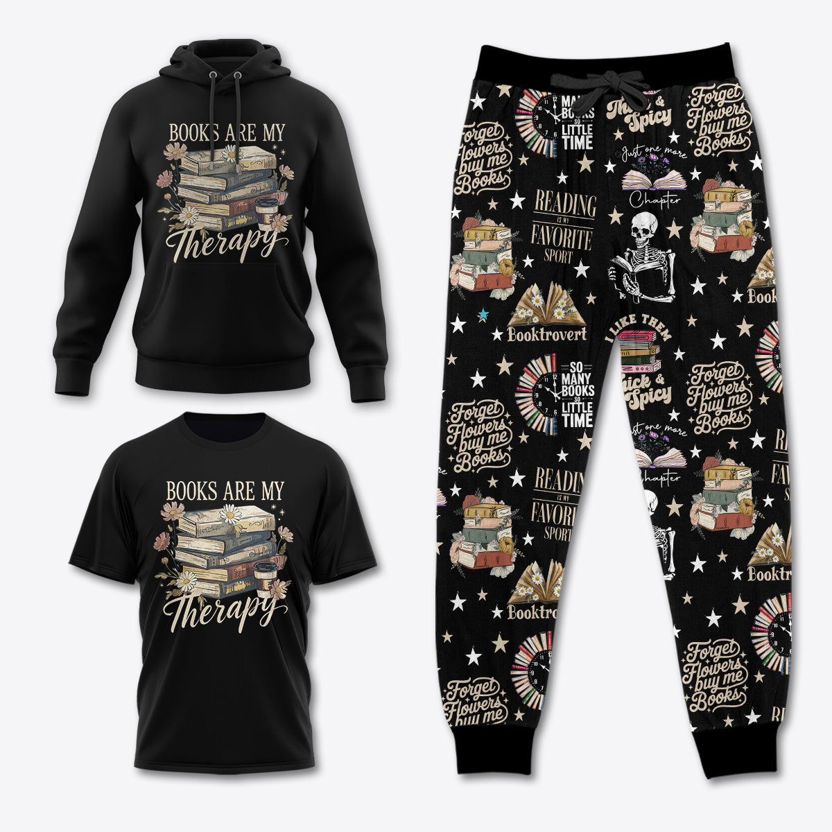 Book Lover Apparel USPJS004