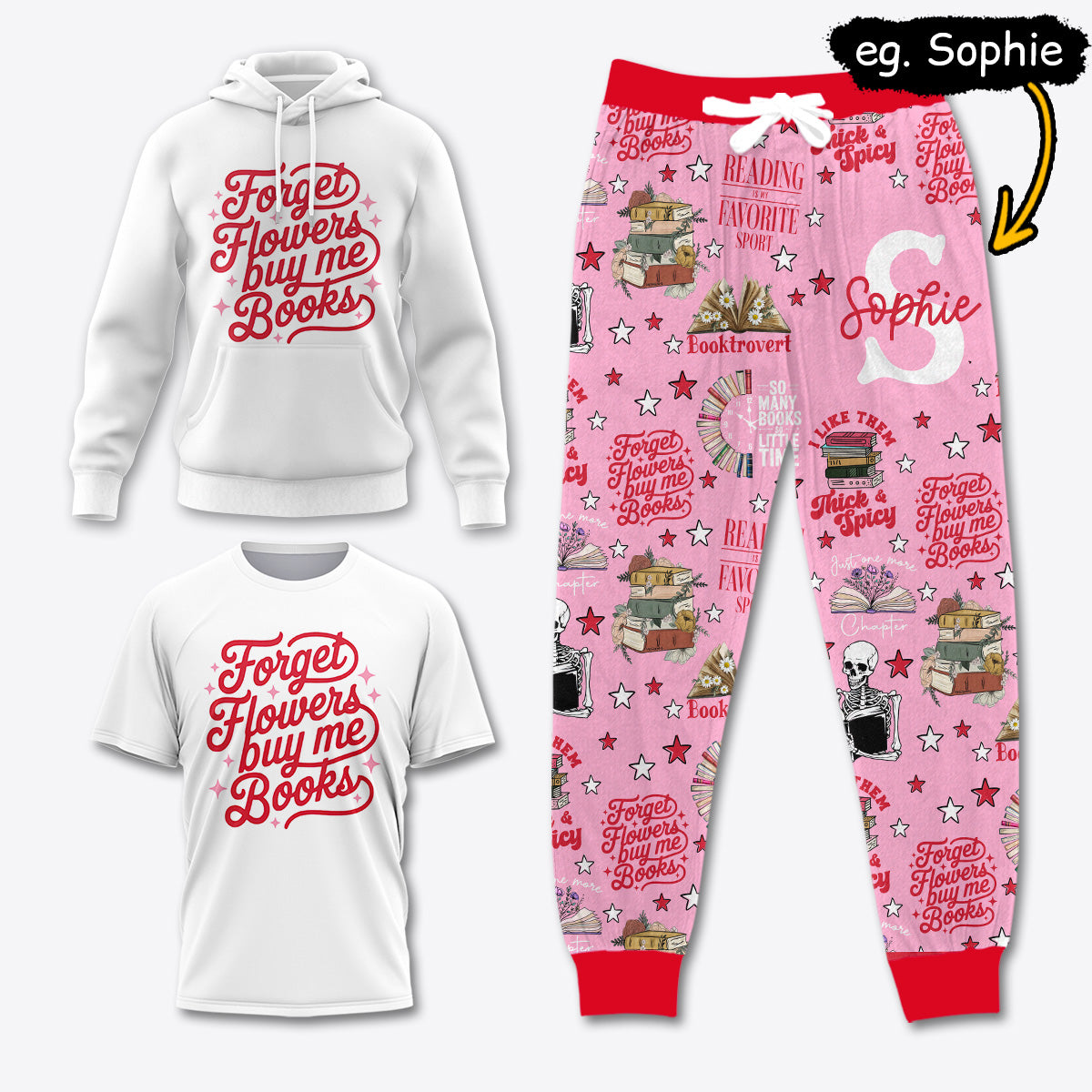 Book Lover Apparel USPJS002