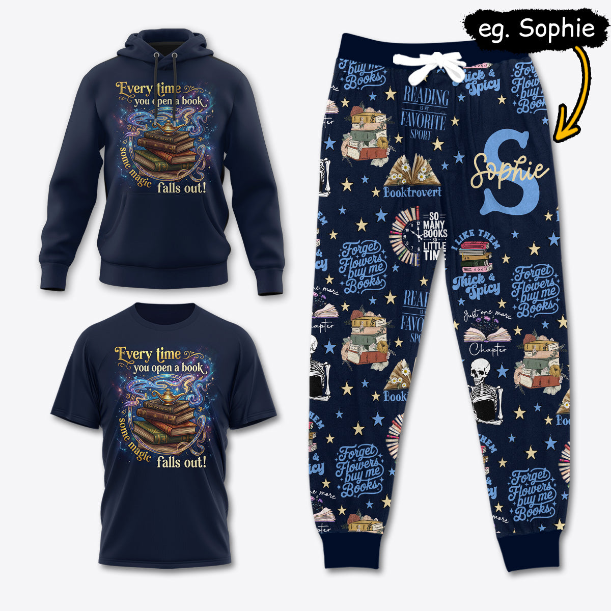 Book Lover Apparel USPJS025