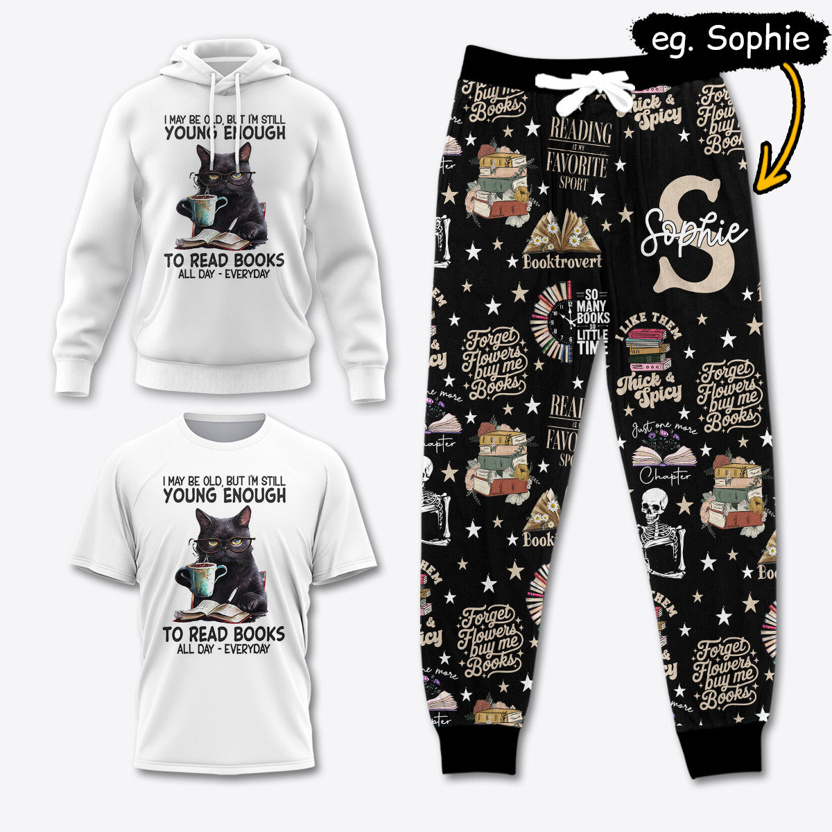 Book Lover Apparel USPJS030