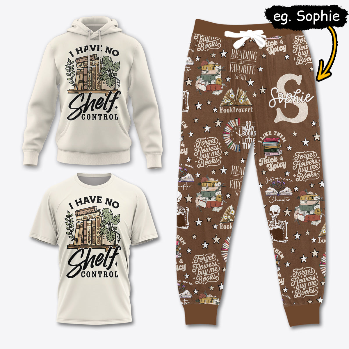 Book Lover Apparel USPJS021