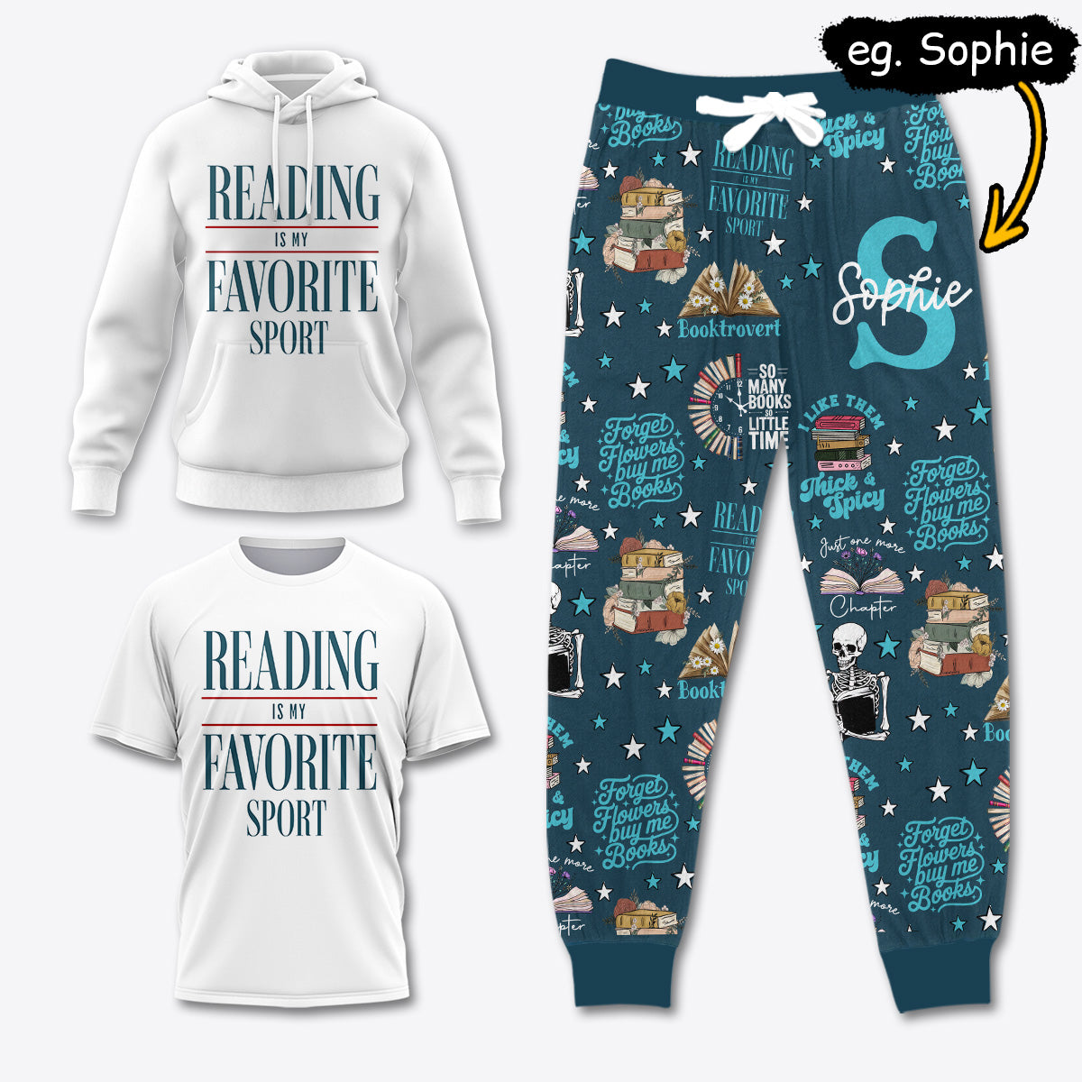 Book Lover Apparel USPJS001