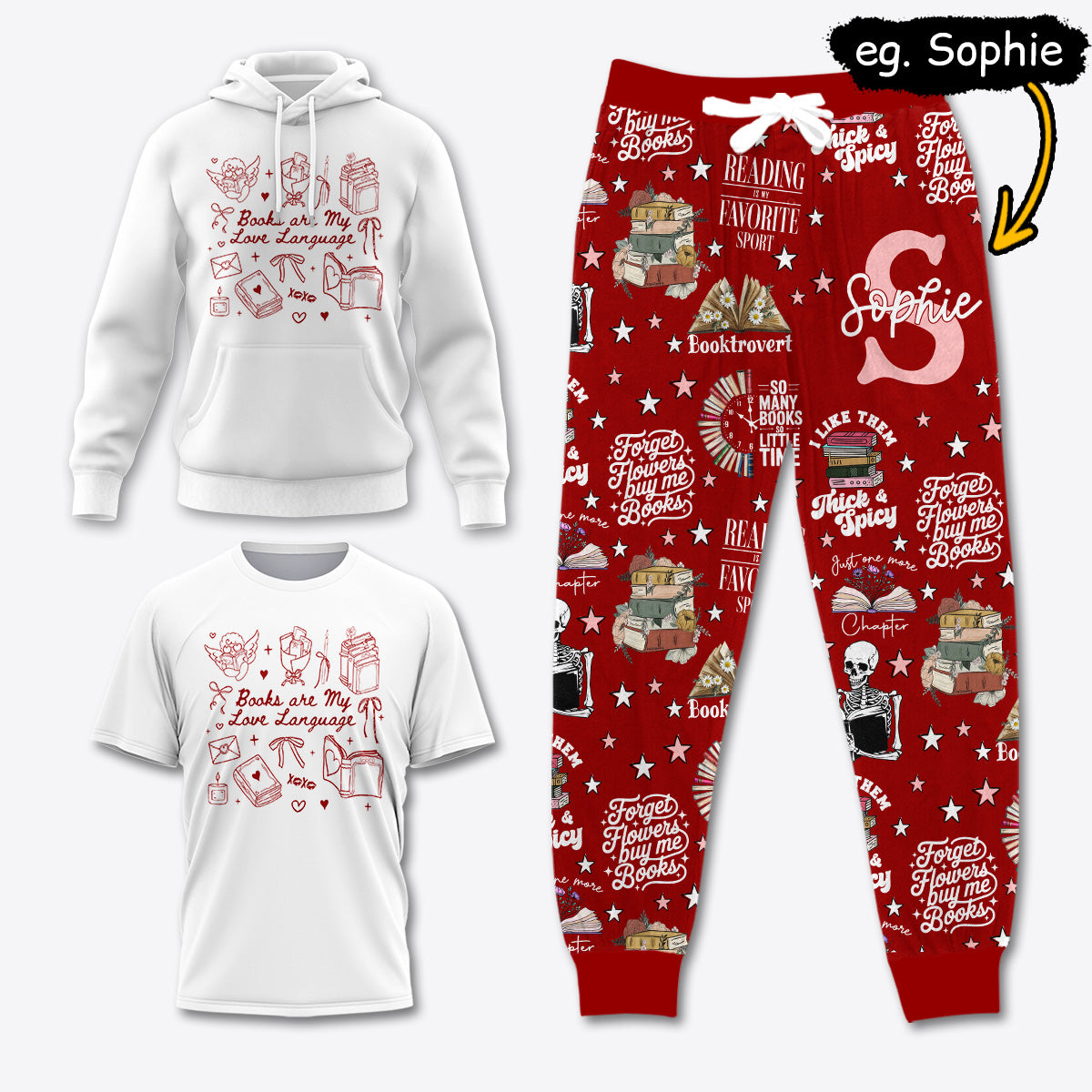 Book Lover Apparel USPJS023