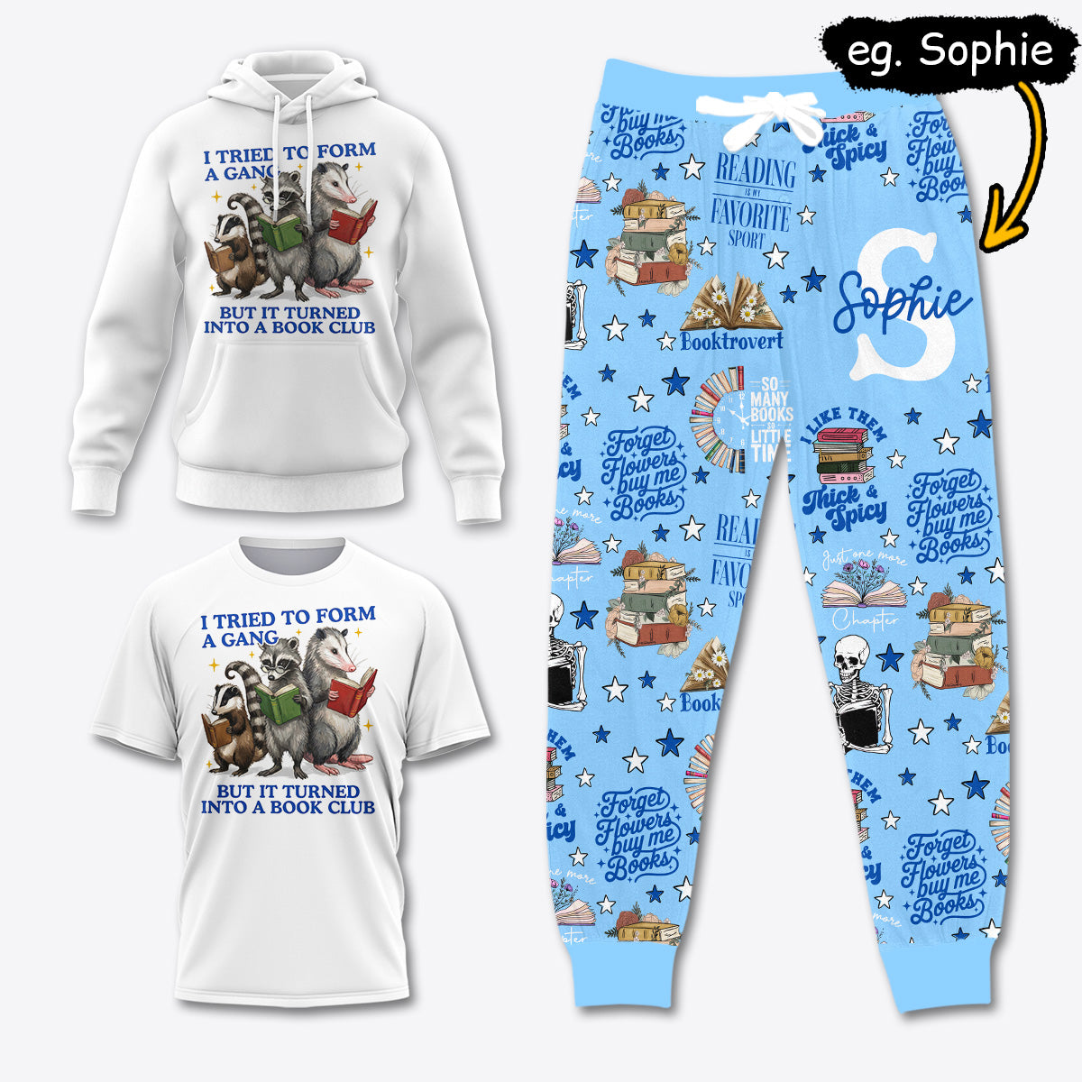 Book Lover Apparel USPJS017