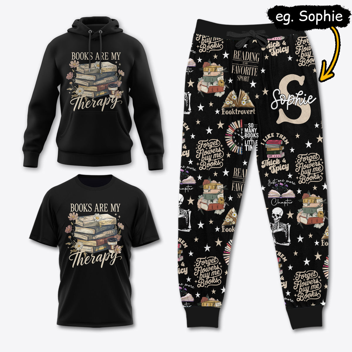 Book Lover Apparel USPJS004