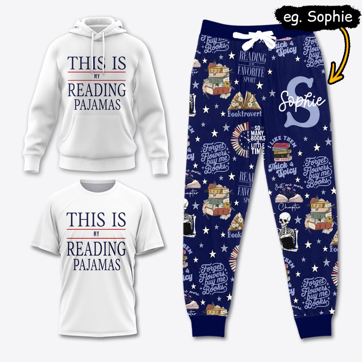 Book Lover Apparel USPJS018