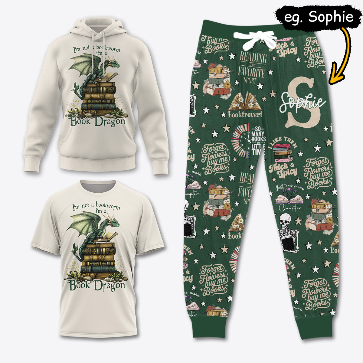 Book Lover Apparel USPJS011