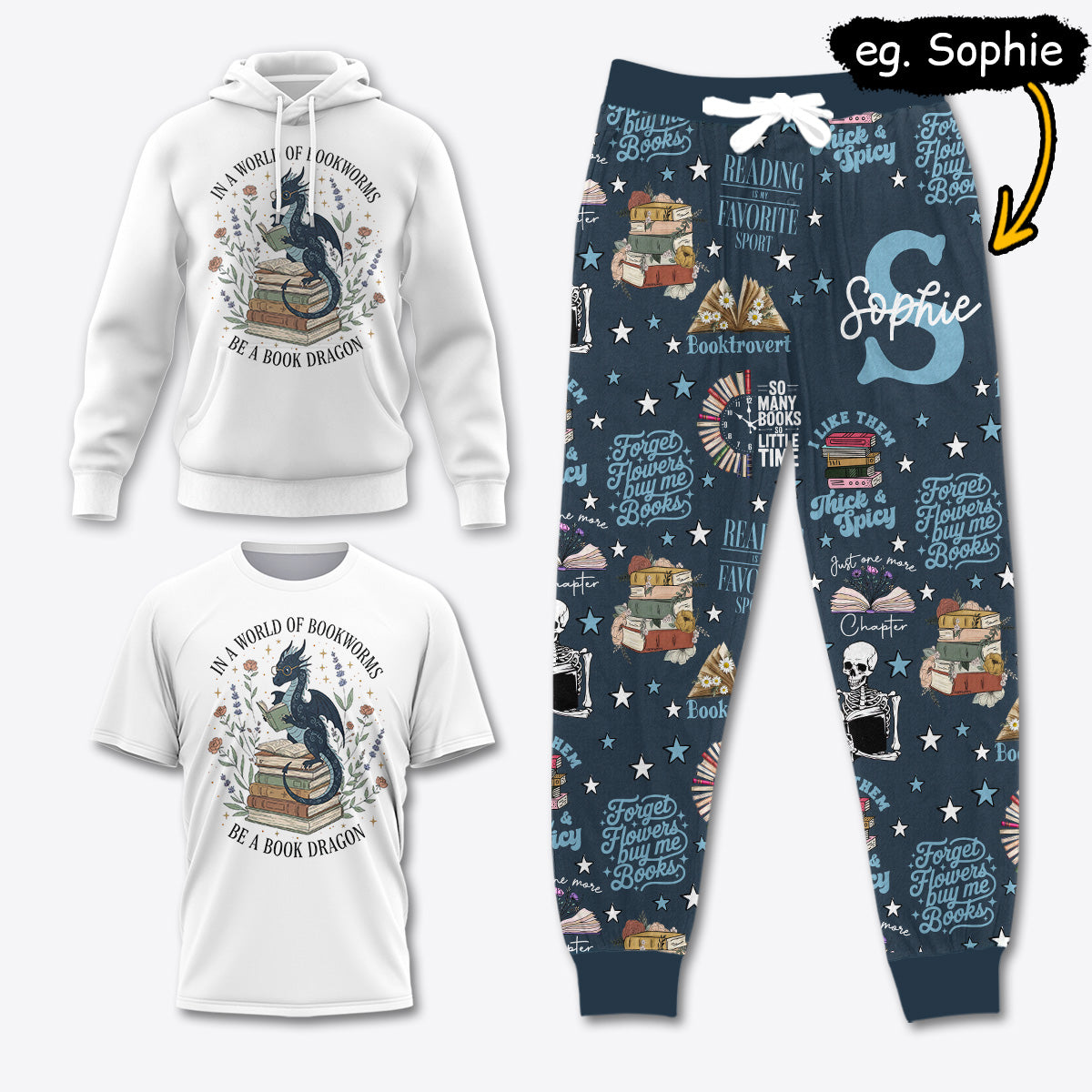 Book Lover Apparel USPJS008