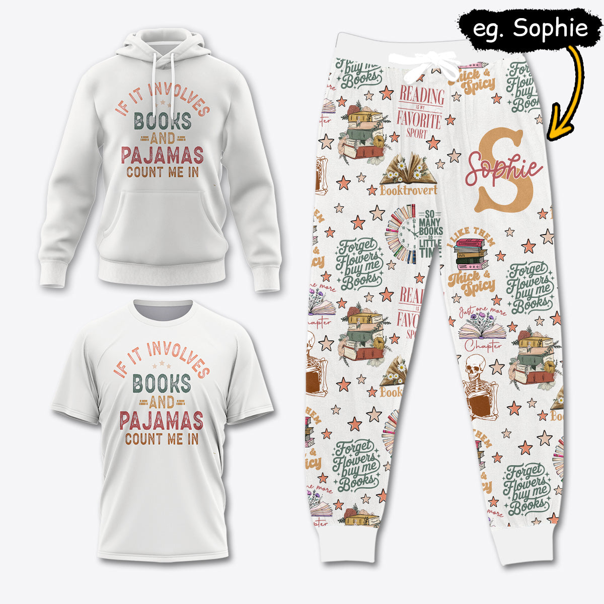 Book Lover Apparel USPJS016