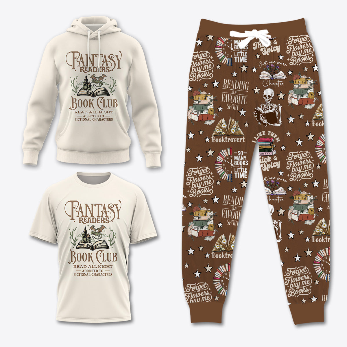 Book Lover Apparel USPJS020