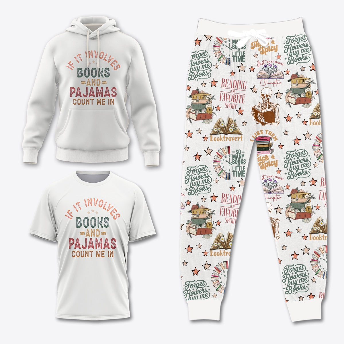 Book Lover Apparel USPJS016
