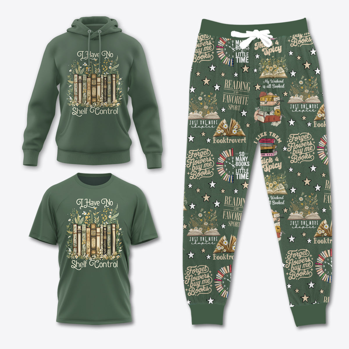 Book Lover Apparel USPJS005