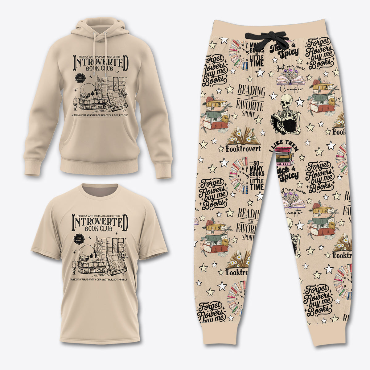 Book Lover Apparel USPJS015