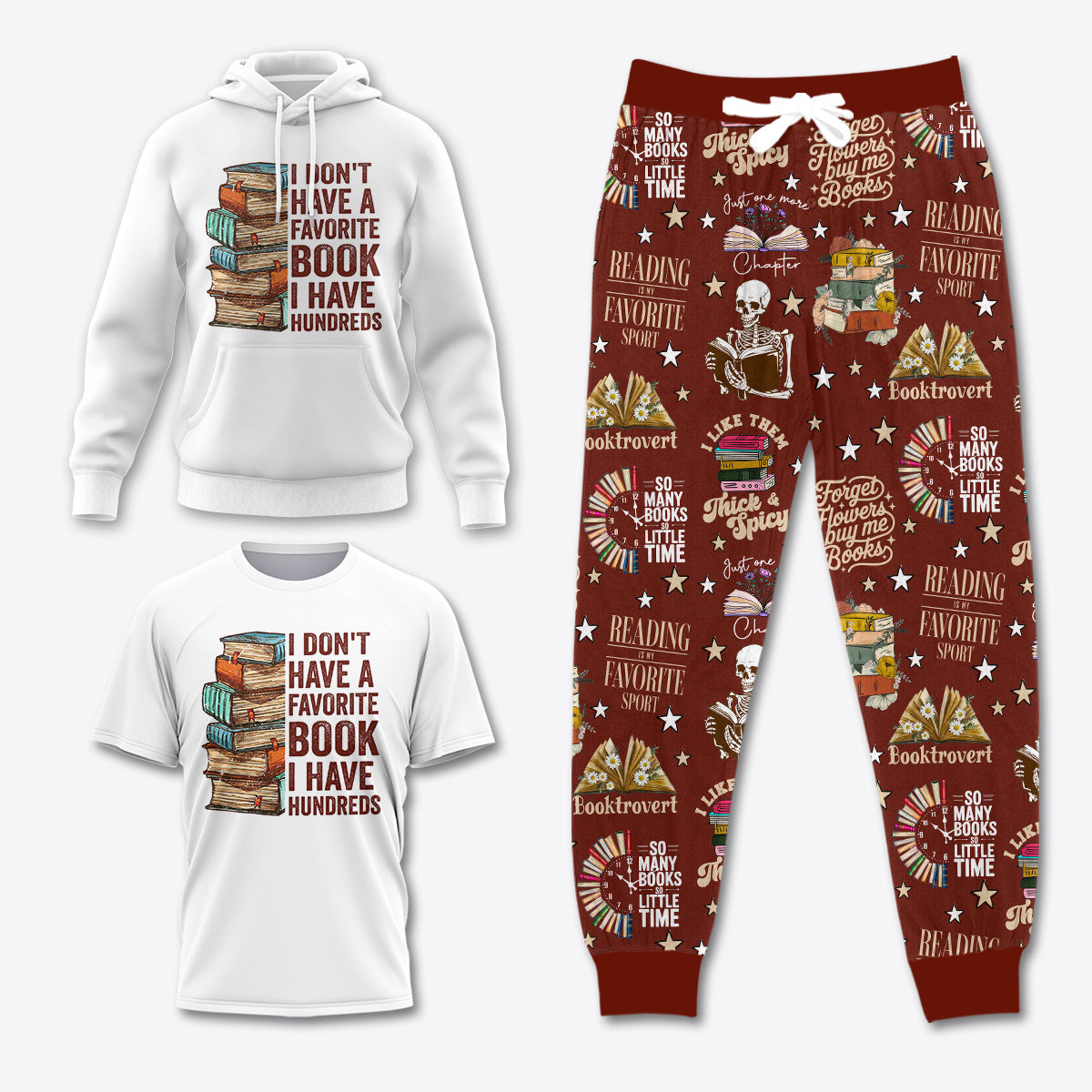 Book Lover Apparel USPJS026