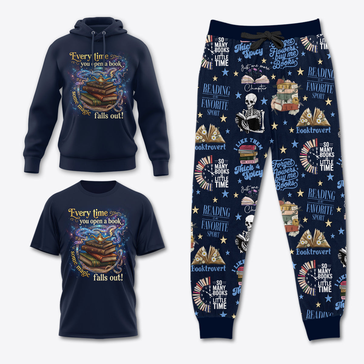 Book Lover Apparel USPJS025