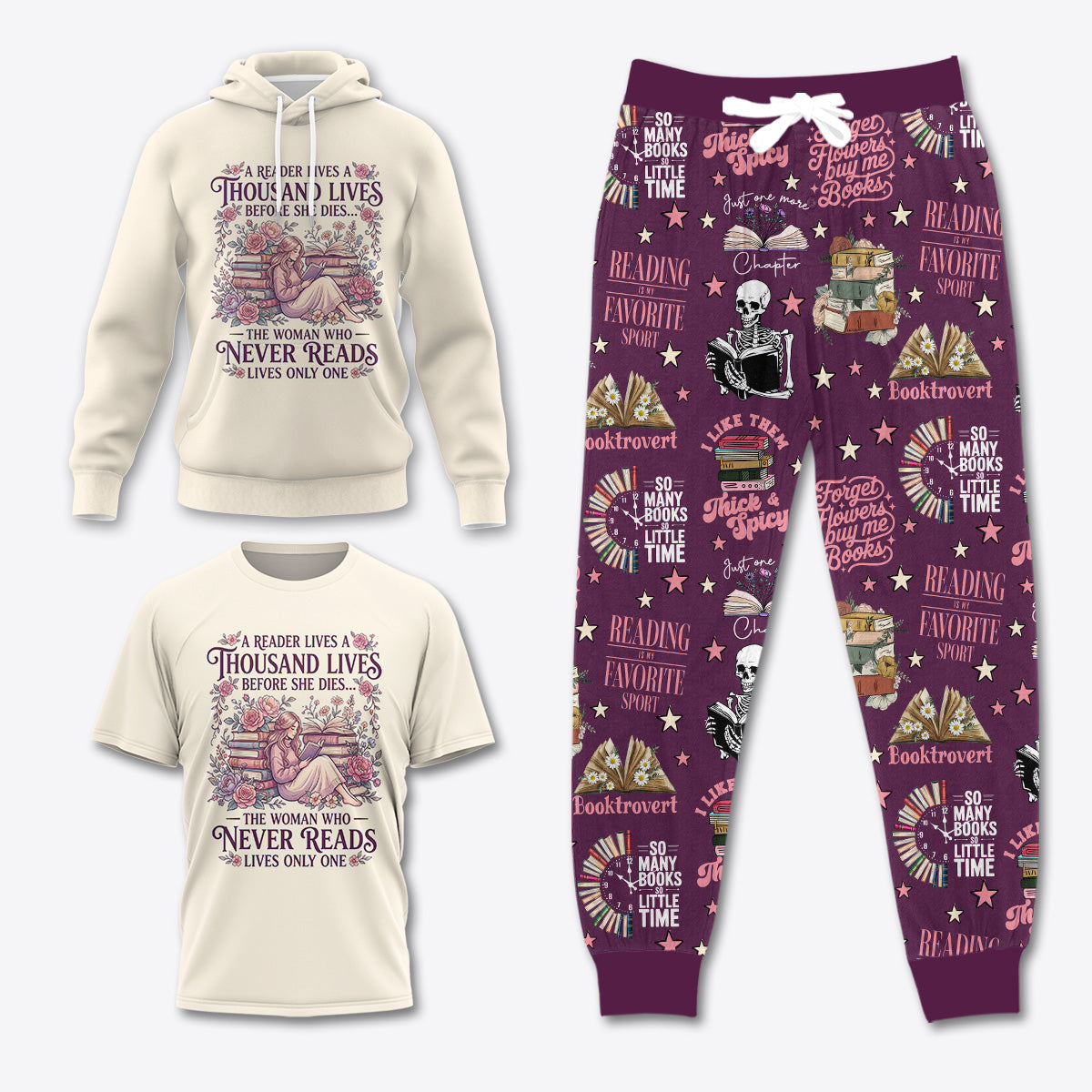 Book Lover Apparel USPJS027