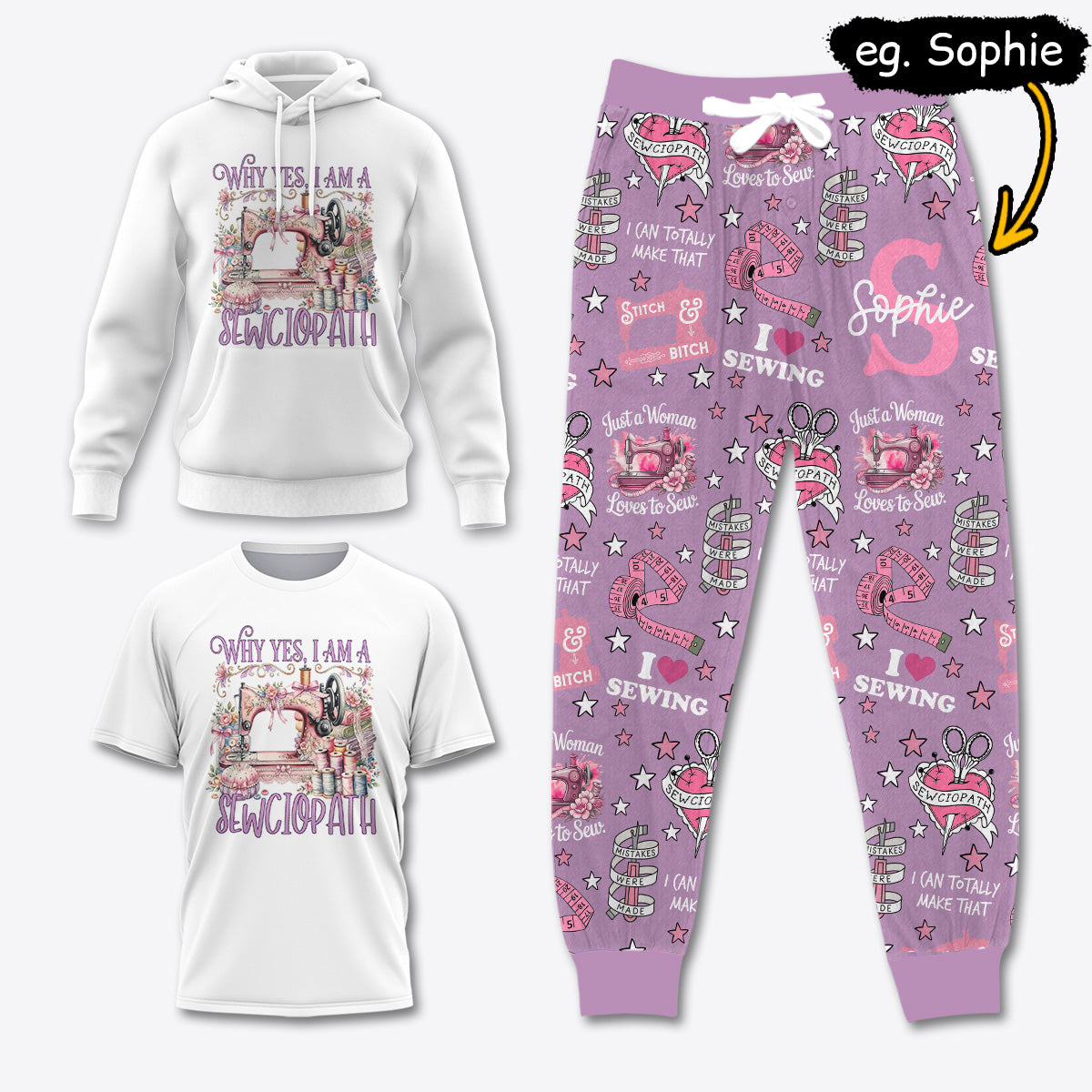 Custom Sewing Lover Apparel SEW004