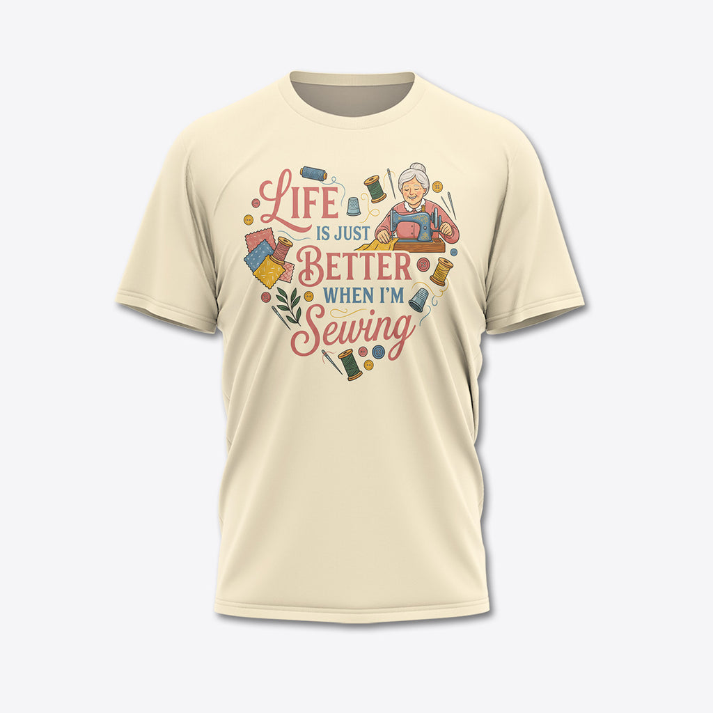 Custom Sewing Lover Apparel SEW044