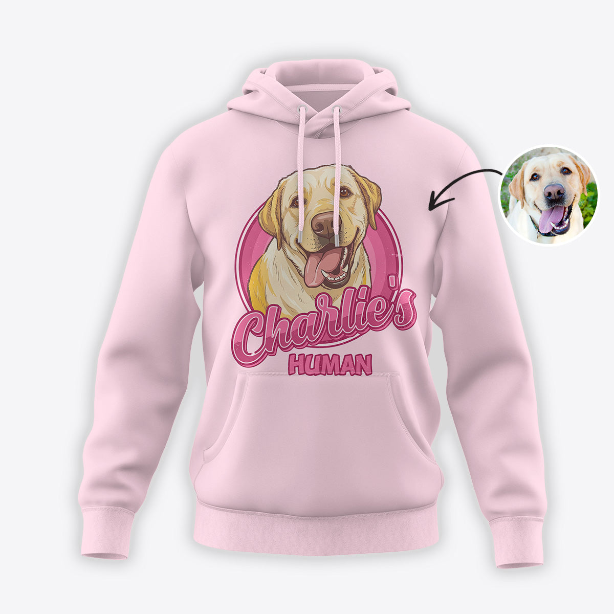 Custom Dog Lover Apparel DOG007 Pink Version