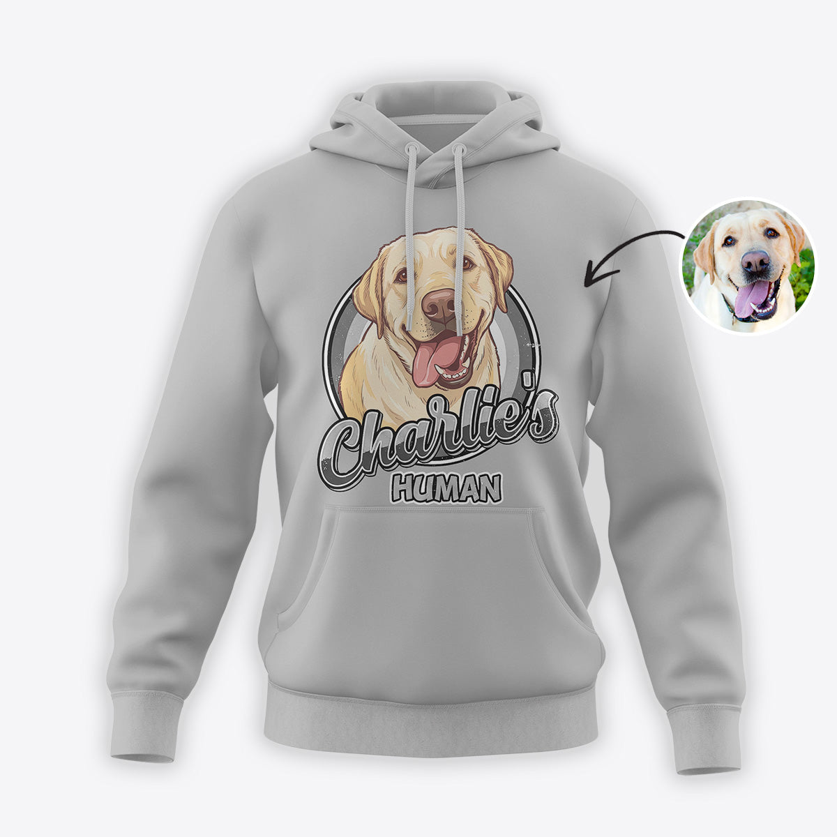 Custom Dog Lover Apparel DOG007 Gray Version