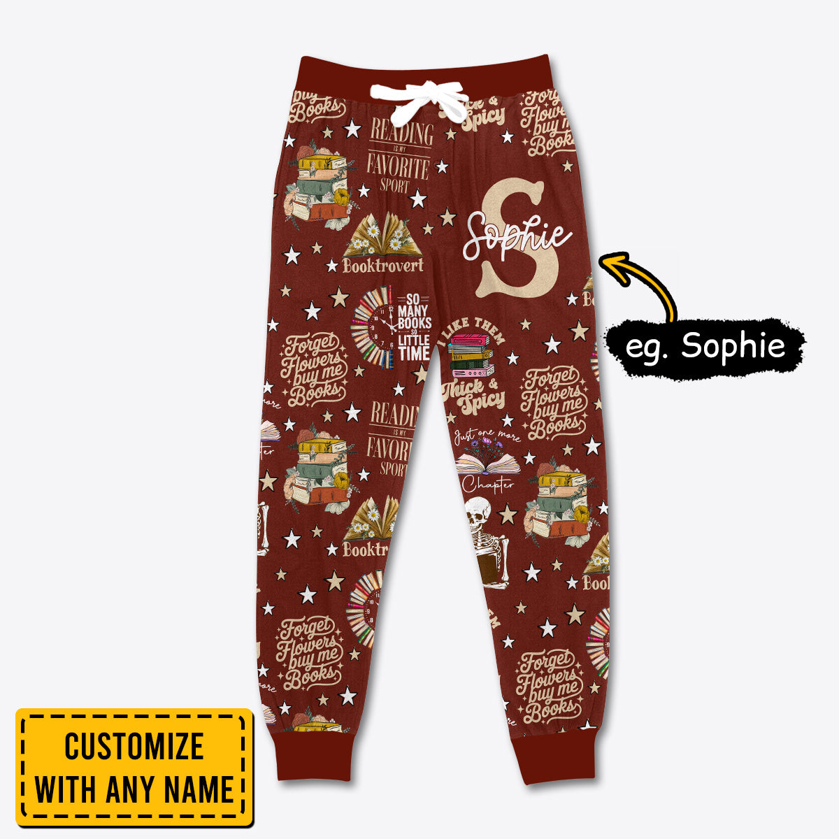Book Lover Apparel USPJS026