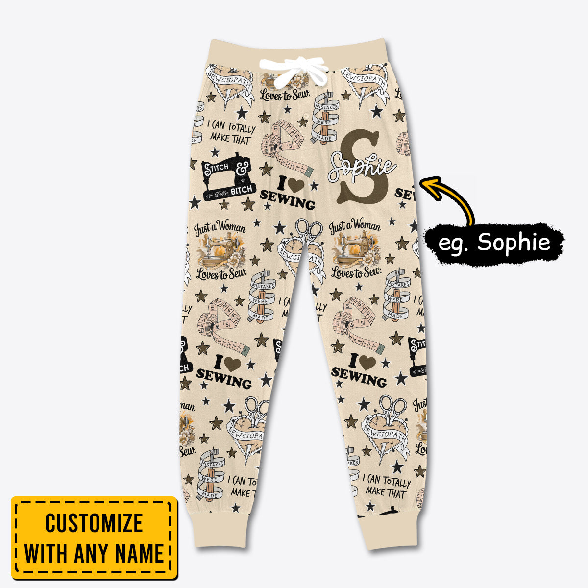 Custom Sewing Lover Apparel SEW007
