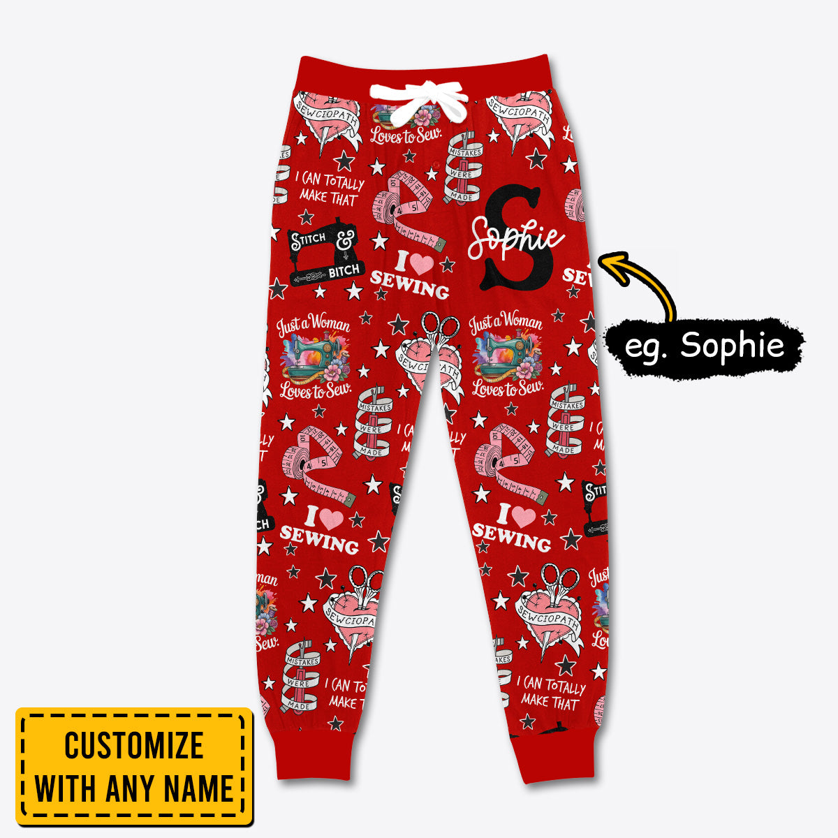 Custom Sewing Lover Apparel SEW006