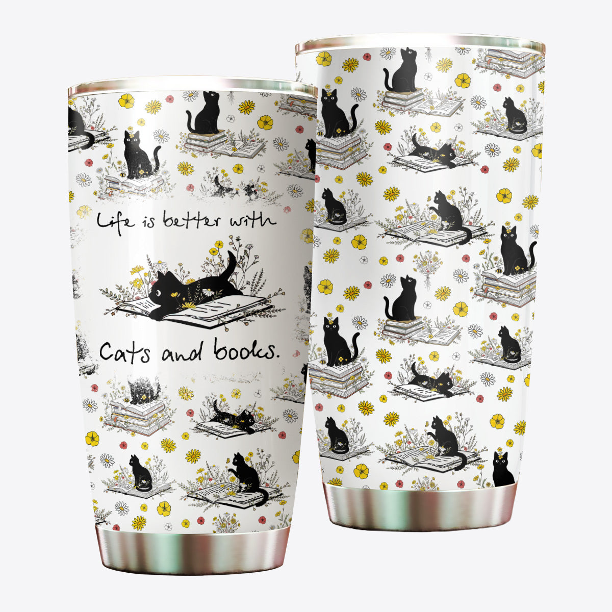 Book Lover 20OZ Tumbler USPJS003